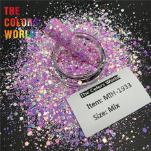 Load image into Gallery viewer, TCT-573 Chunky Nails Glitter Nail Art Decoration Маникюр коренастый Makeup 매니큐어 Tumbler Crafts DIY Manicure Festival Accessories