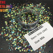 Load image into Gallery viewer, TCT-576 Halloween Nail Glitter Nail Art Decoration Маникюр Nail Design Makeup 매니큐어 Tumbler Crafts Manicure Festival Accessories