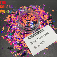 Load image into Gallery viewer, TCT-576 Halloween Nail Glitter Nail Art Decoration Маникюр Nail Design Makeup 매니큐어 Tumbler Crafts Manicure Festival Accessories