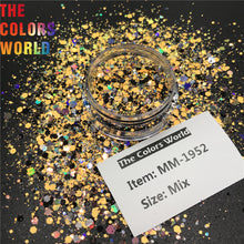 Load image into Gallery viewer, TCT-576 Halloween Nail Glitter Nail Art Decoration Маникюр Nail Design Makeup 매니큐어 Tumbler Crafts Manicure Festival Accessories