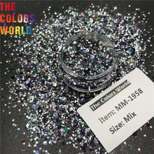 Load image into Gallery viewer, TCT-576 Halloween Nail Glitter Nail Art Decoration Маникюр Nail Design Makeup 매니큐어 Tumbler Crafts Manicure Festival Accessories