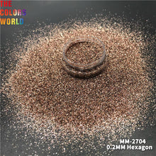 Load image into Gallery viewer, TCT-766 Winter Deep Colour Nails And Hair Glitter Powder Sparkly Metallic Luster Hexagon Winter Decorations Paillette DIY Design