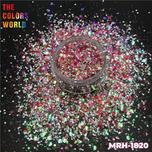 Load image into Gallery viewer, TCT-561 Chunky Rainbow Iridescent Rainbow Sparkle Glitter For Nails Lipstick PBT Material