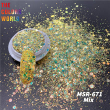 Load image into Gallery viewer, Sparkling Laser Rainbow Color