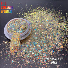 Load image into Gallery viewer, Sparkling Laser Rainbow Color