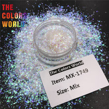 Load image into Gallery viewer, TCT-547 Shards Irregular Nail Glitter Nail Art Decoration arcoíris Body Art arte de uñas Tumbler DIY Crafts Festival Accessories