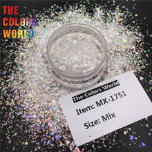 Load image into Gallery viewer, TCT-547 Shards Irregular Nail Glitter Nail Art Decoration arcoíris Body Art arte de uñas Tumbler DIY Crafts Festival Accessories