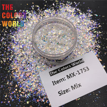 Load image into Gallery viewer, TCT-547 Shards Irregular Nail Glitter Nail Art Decoration arcoíris Body Art arte de uñas Tumbler DIY Crafts Festival Accessories