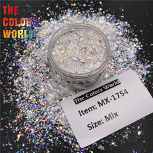 Load image into Gallery viewer, TCT-547 Shards Irregular Nail Glitter Nail Art Decoration arcoíris Body Art arte de uñas Tumbler DIY Crafts Festival Accessories