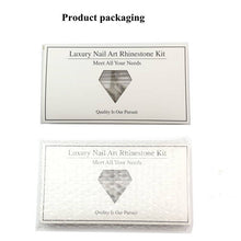 Load image into Gallery viewer, Flatback AB Glass Crystal Rhinestone Packing

