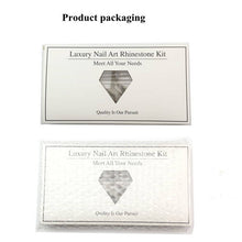 Load image into Gallery viewer, Flatback AB Glass Crystal Rhinestone Packing