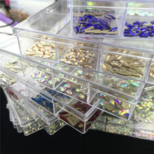 Load image into Gallery viewer, Flatback AB Glass Crystal Rhinestone Set 02