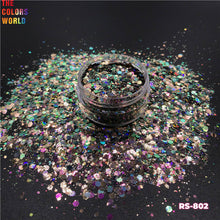 Load image into Gallery viewer, Holographic Chameleon Shift Color Chunky Glitter