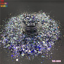 Load image into Gallery viewer, Holographic Chameleon Shift Color Chunky Glitter