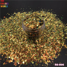 Load image into Gallery viewer, Holographic Chameleon Shift Color Chunky Glitter