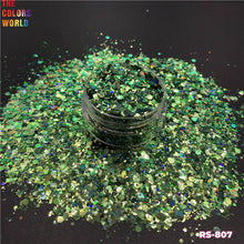Load image into Gallery viewer, Holographic Chameleon Shift Color Chunky Glitter