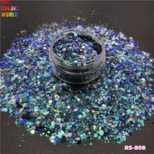 Load image into Gallery viewer, Holographic Chameleon Shift Color Chunky Glitter