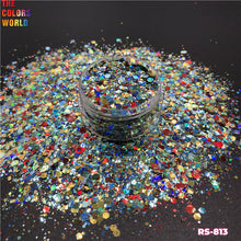 Load image into Gallery viewer, Holographic Chameleon Shift Color Chunky Glitter