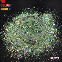 Load image into Gallery viewer, Holographic Irregular Rainbow Sparkle Glitter