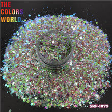 Load image into Gallery viewer, Holographic Iridescent Rainbow chunky