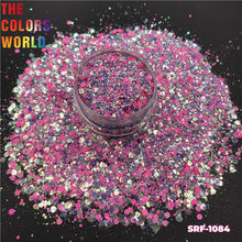 Load image into Gallery viewer, Holographic Iridescent Rainbow chunky