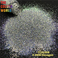 Load image into Gallery viewer, TCT-740 Holographic Sliver Cat Eyes Nails And Hair Glitter Body Painting Phone Case Decoration Makeup DIY Craft Fabric Toys