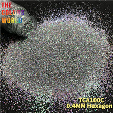 Load image into Gallery viewer, Holographic Sliver Cat Eyes Glitter