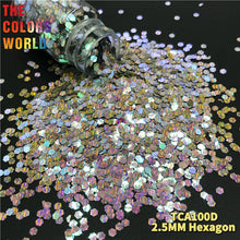 Load image into Gallery viewer, Holographic Sliver Cat Eyes Glitter