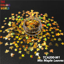 Load image into Gallery viewer, Autumn Maple Leaf Mix Glitter
