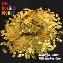 Load image into Gallery viewer, Milkshake Cup Shape Glitter TCA200L
