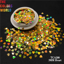 Load image into Gallery viewer, Holographic Heart Valentine's Day Glitter