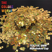 Load image into Gallery viewer, Milkshake Cup Shape Glitter TCA210L