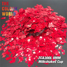 Load image into Gallery viewer, Milkshake Cup Shape Glitter TCA300L
