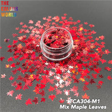 Load image into Gallery viewer, Autumn Maple Leaf Mix Glitter