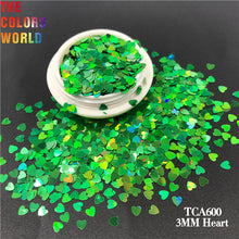 Load image into Gallery viewer, Holographic Heart Valentine's Day Glitter