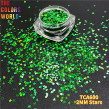 Load image into Gallery viewer, Holographic Star Shape Glitter