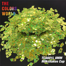 Load image into Gallery viewer, Coffee Cup Shape Glitter TCA601L