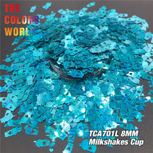 Load image into Gallery viewer, Coffee Cup Shape Glitter TCA701L