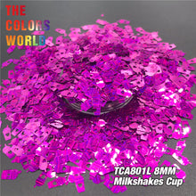 Load image into Gallery viewer, Coffee Cup Shape Glitter TCA801L