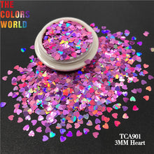 Load image into Gallery viewer, Holographic Heart Valentine's Day Glitter