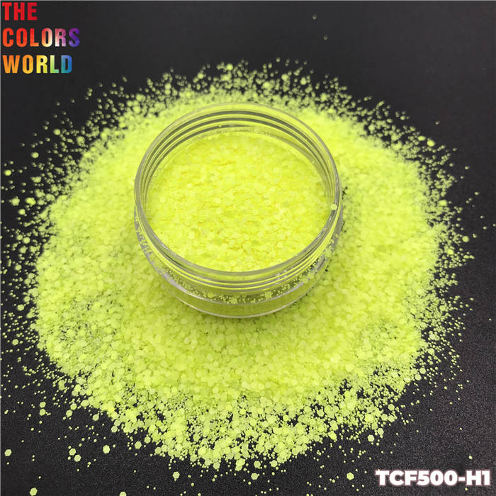 Neon Matte Color Chunky Glitter Powder