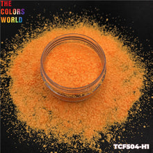 Load image into Gallery viewer, Neon Matte Color Chunky Glitter Powder