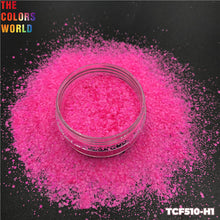 Load image into Gallery viewer, Neon Matte Color Chunky Glitter Powder