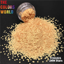 Load image into Gallery viewer, Solvent Resistant Star Glitter Shape