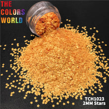 Load image into Gallery viewer, Solvent Resistant Star Glitter Shape