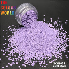 Load image into Gallery viewer, Solvent Resistant Star Glitter Shape