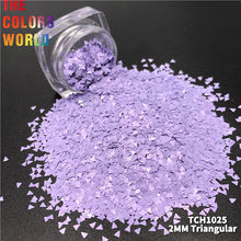 Load image into Gallery viewer, Solvent Resistant Triangle Glitter