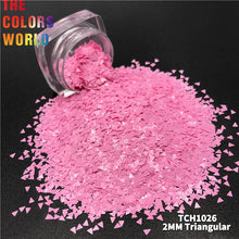 Load image into Gallery viewer, Solvent Resistant Triangle Glitter