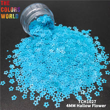 Load image into Gallery viewer, Flower Shape Solvent Resistant Glitter