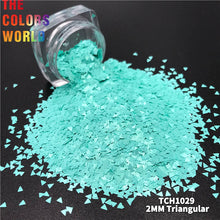 Load image into Gallery viewer, Solvent Resistant Triangle Glitter